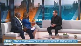 Comedian Modi's tour 'Pause for Laughter' extends into 2026