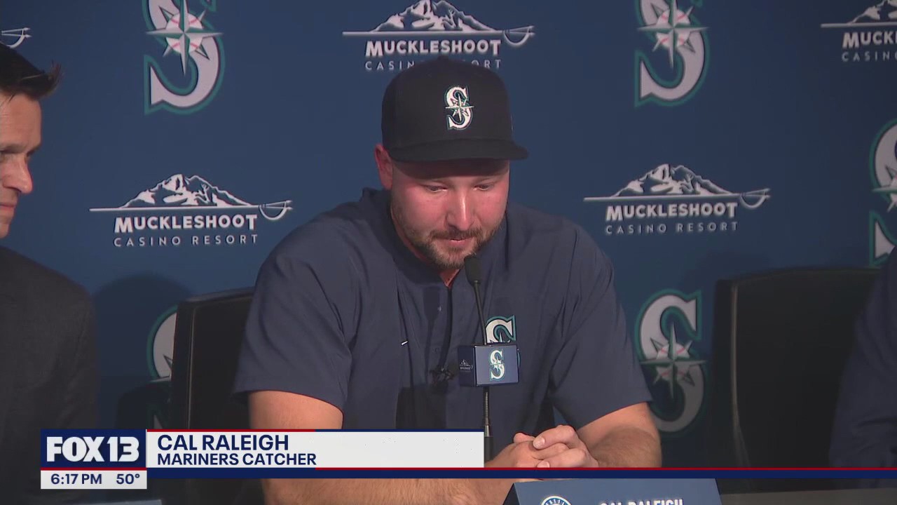 Cal Raleigh speaks on contract extension with Seattle Mariners
