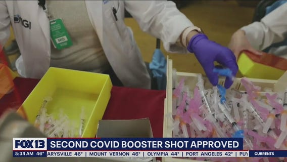 Second COVID booster shot approved