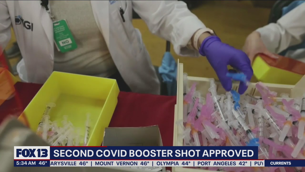 Second COVID booster shot approved