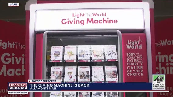 The Giving Machine returns for another holiday season