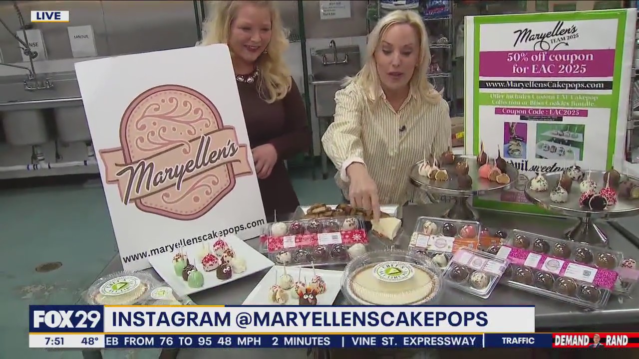 Holiday Desserts with Maryellen's Cake Pops