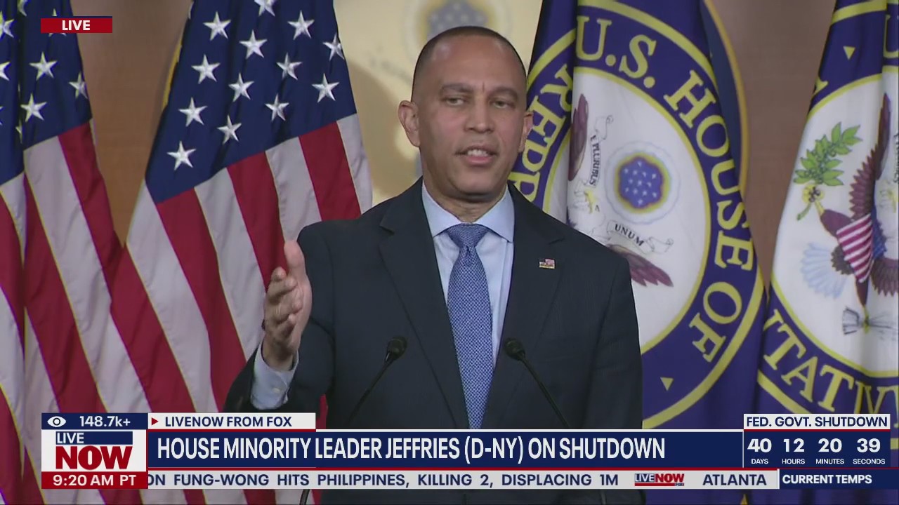 Rep. Jeffries on day 41 of government shutdown