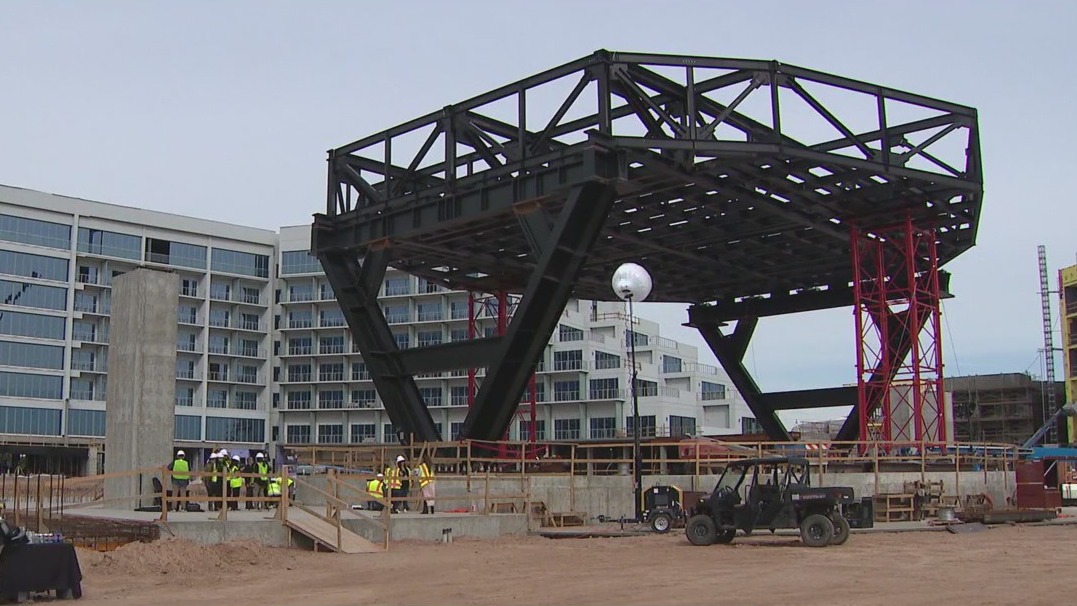 Major construction milestone for Vai resort