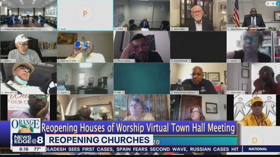 Orange County mayor hosts virtual town hall with local churches
