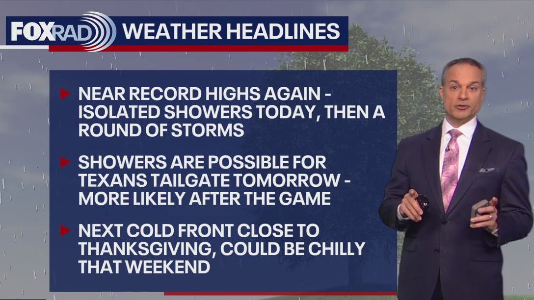 Houston weather: Humid, warm Wednesday morning in the 70s