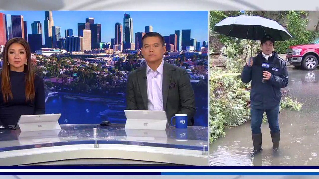 Rain continues to bear down on Southern California