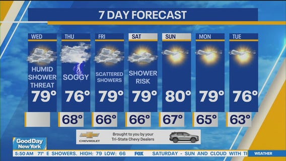 NYC weather forecast