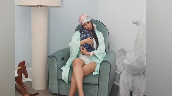 Cardi B posts pictures of newborn baby