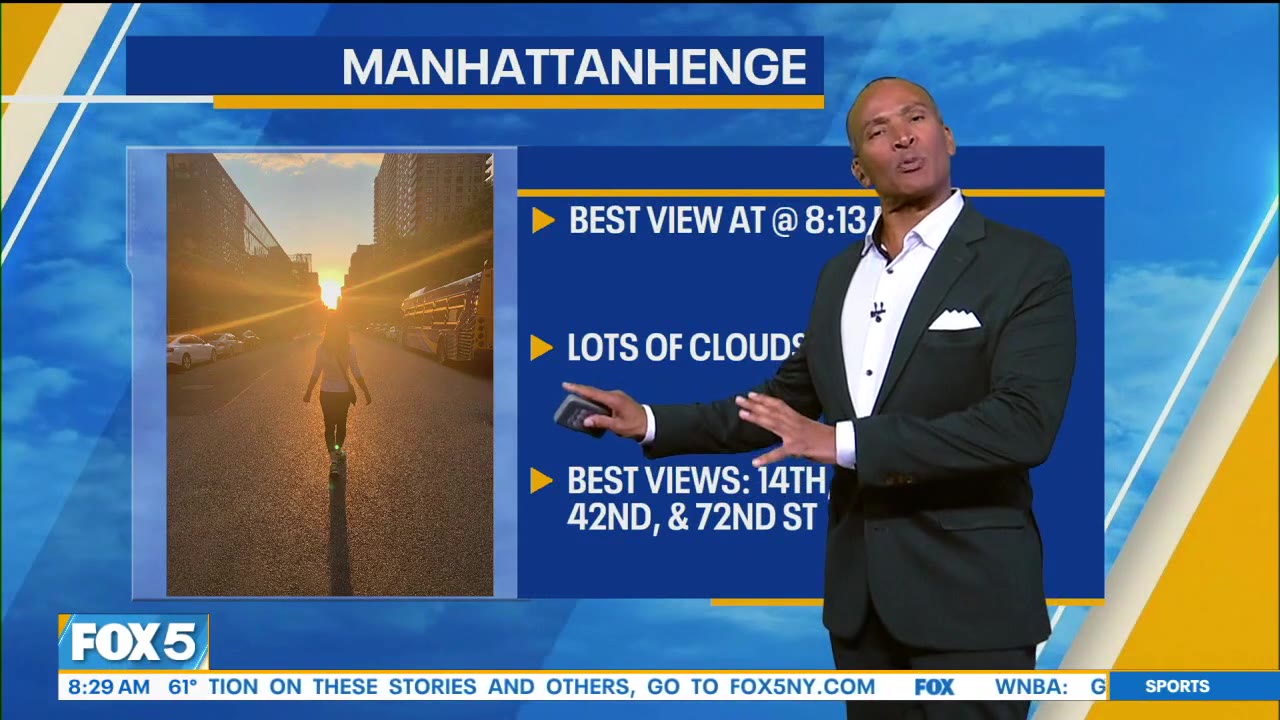Manhattanhenge: 'Might need to skip this one'