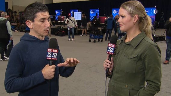NFL Combine: NFL Network's Andrew Siciliano talks Caleb Williams and more with FOX 32's Cassie Carlson