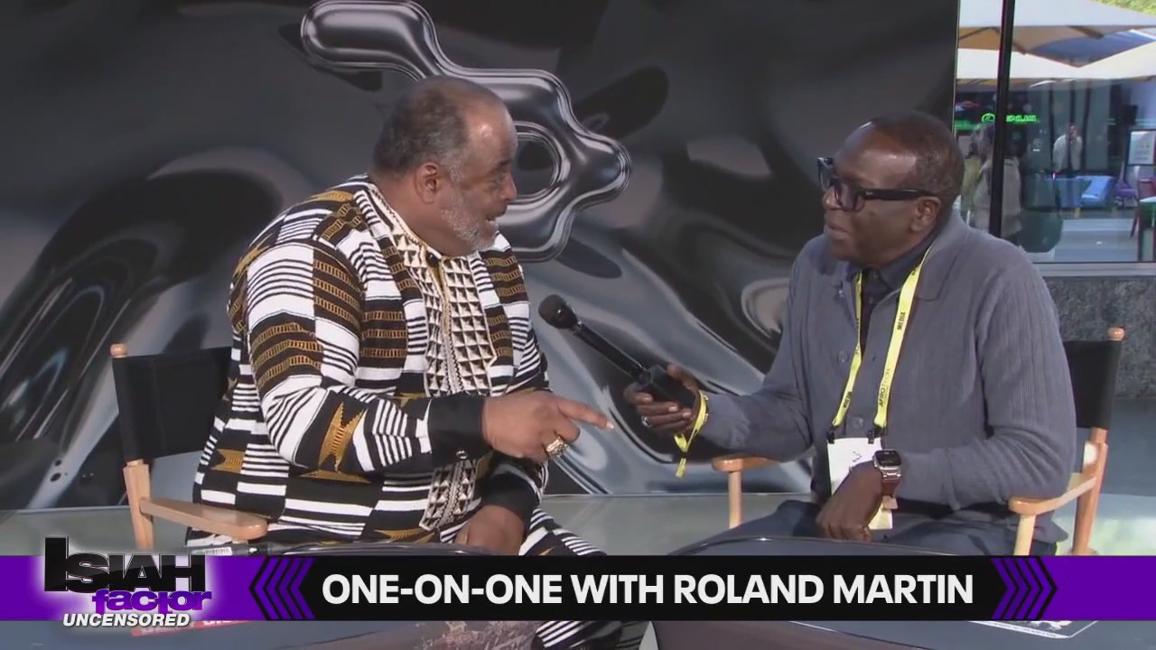 One-on-one with journalist Roland Martin at AfroTech