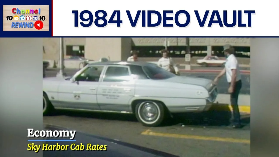 Channel 10 Rewind: 1984 - Sky Harbor taxi confusion | Video Vault