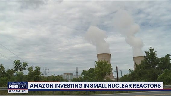 Amazon investing in small nuclear reactors