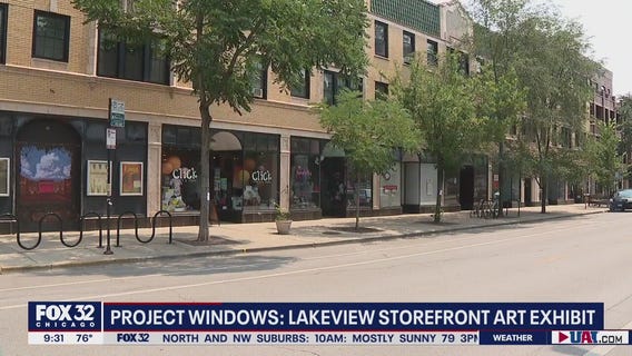 Project Windows brings art exhibits to Lake View storefronts