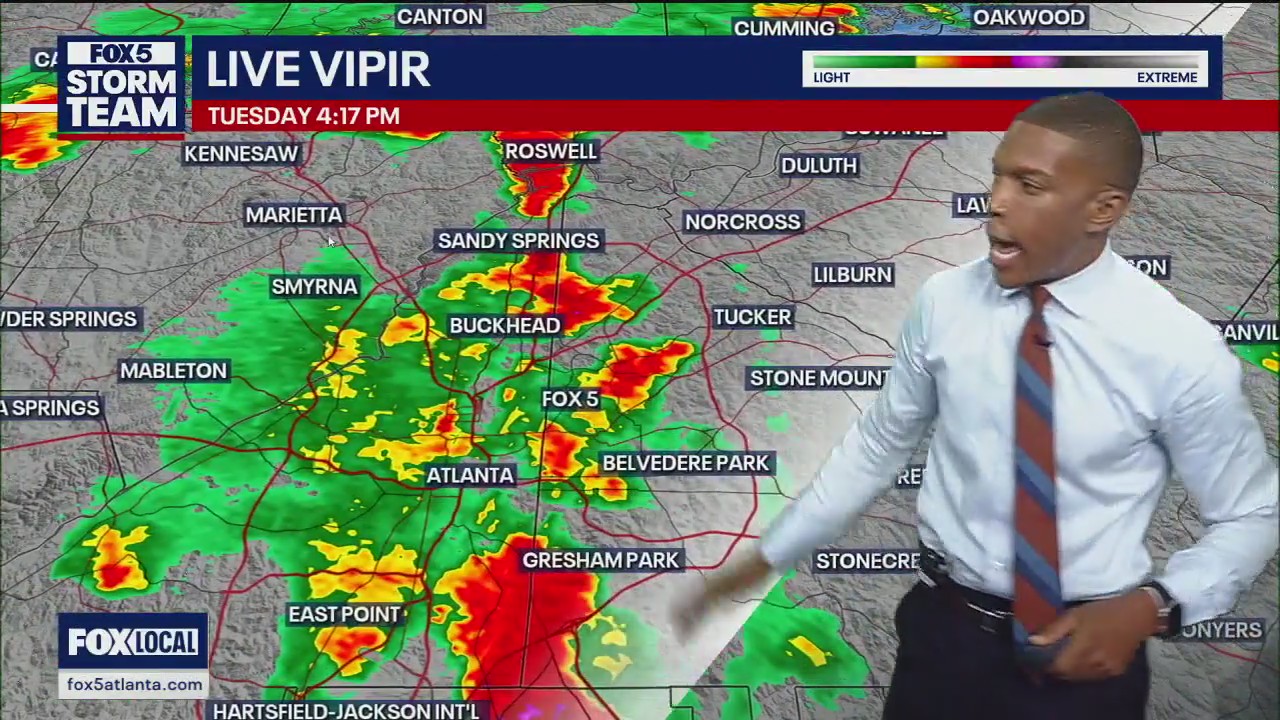 Tuesday afternoon forecast: Flash flooding possible