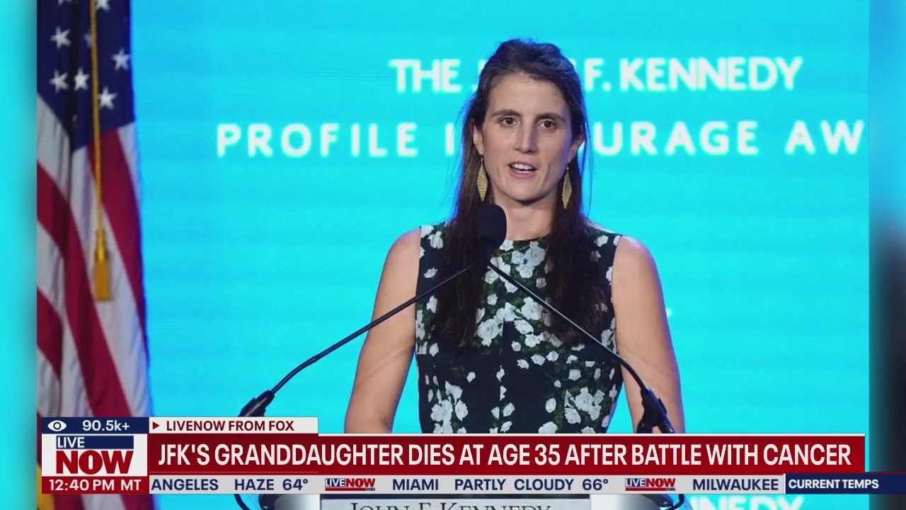 JFK's granddaughter dies at 35