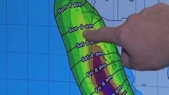 Hurricane Hilary strengthens to Category 2 storm with ‘significant’ impacts expected in California