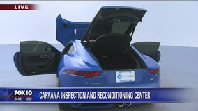 Cory's Corner: Carvana inspection and reconditioning center