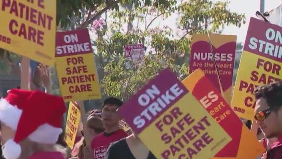 Cedars-Sinai Marina del Rey nurses go on strike