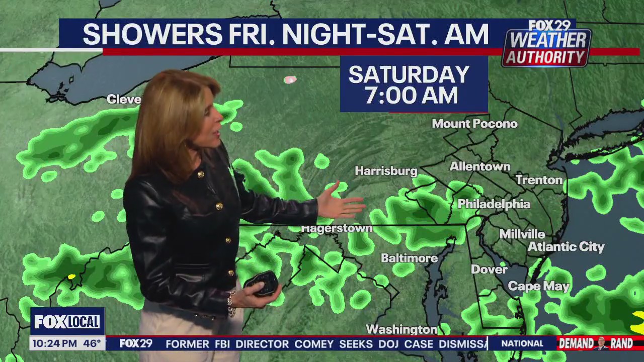 Weather Authority: Wednesday 10 p.m. forecast