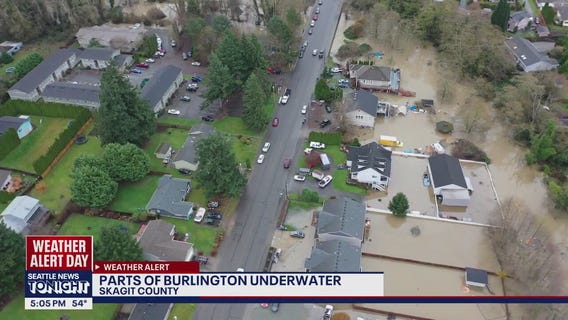 Burlington, WA still underwater as Skagit County hit hard by floods