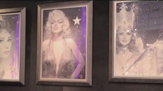 Artist features metal from the original Hollywood sign