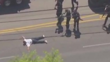 Suspect in stolen work truck leads LAPD on hours-long chase across San Fernando Valley