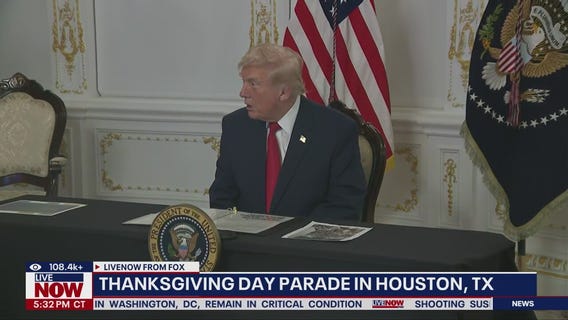 Pres. Trump calls military members on Thanksgiving