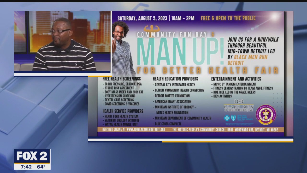 Man Up for Better Health Fair offers free health screenings