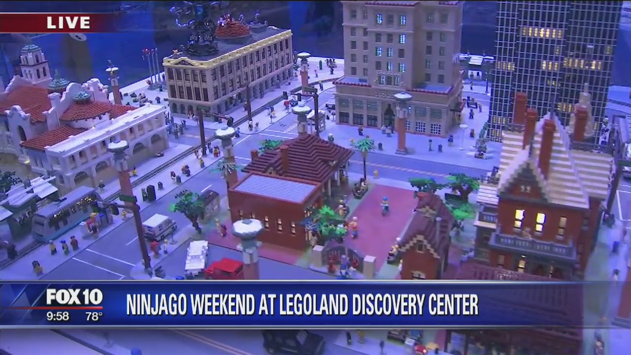 Cory's Corner: Ninjango Weekend at Legoland Discovery Center