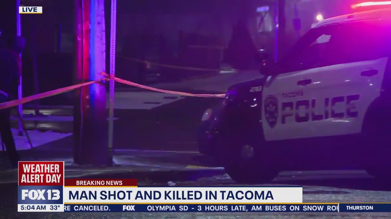 Man shot and killed in Tacoma, WA