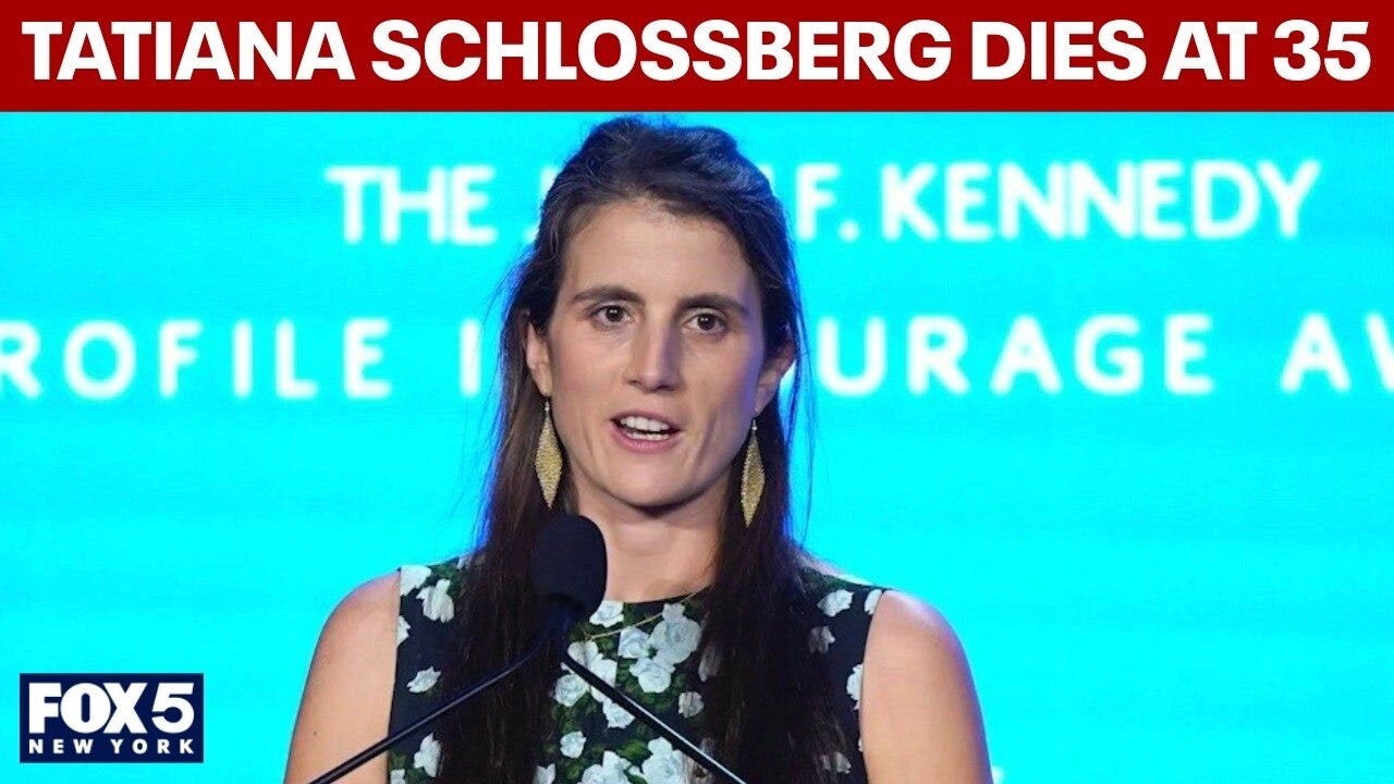 Tatiana Schlossberg, granddaughter of JFK, dies at 35