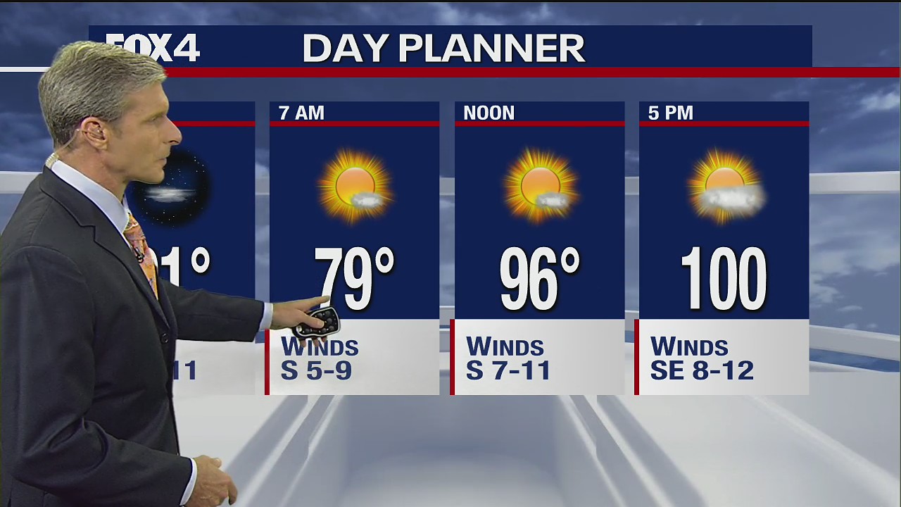 June 22 evening forecast