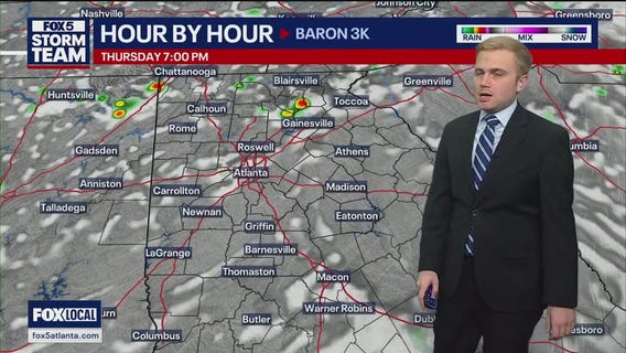 Thursday afternoon forecast