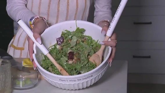 Arugula fall salad recipe from Tierra Neubaum