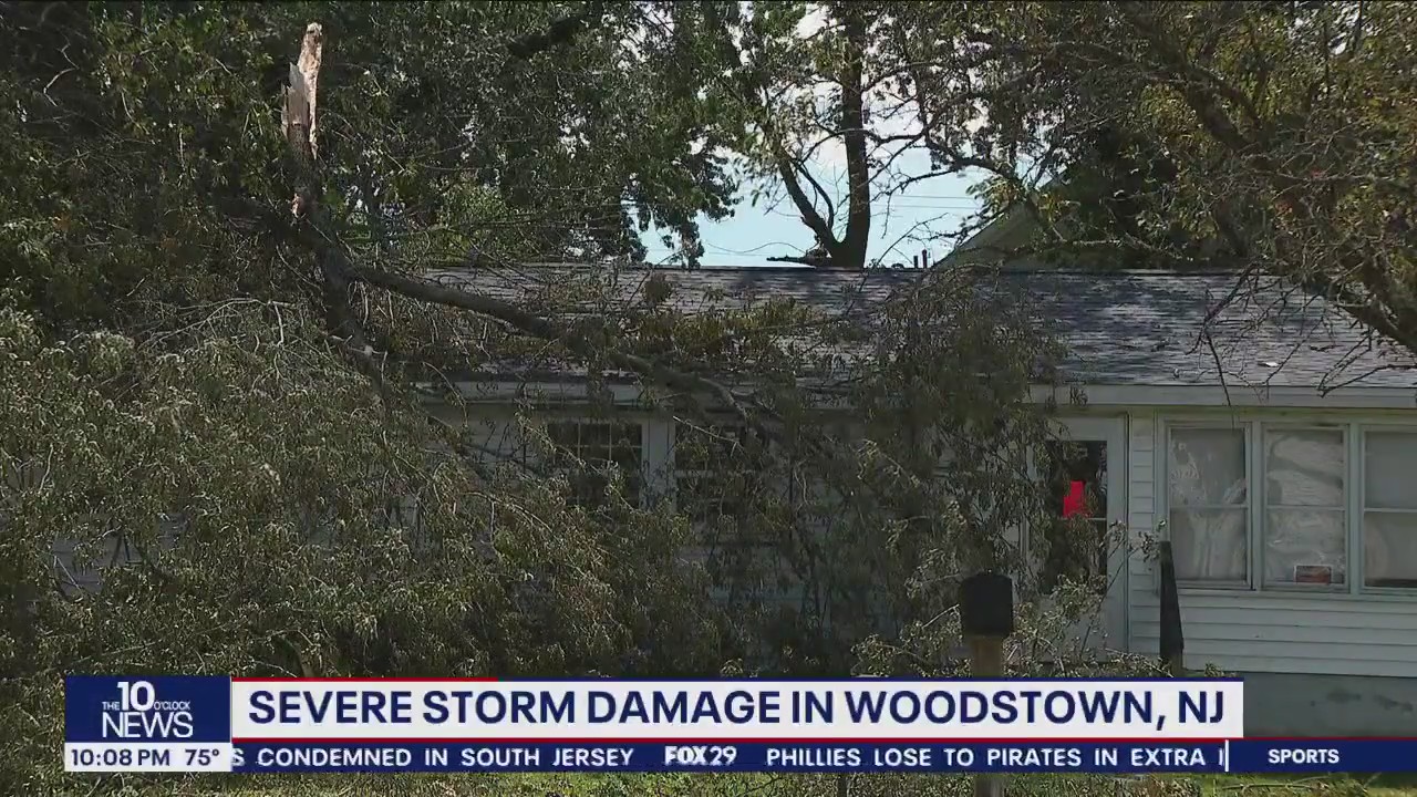 Storms bring severe damage to parts of South Jersey