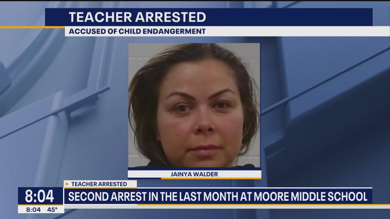 2nd arrest this month at Moore Middle School