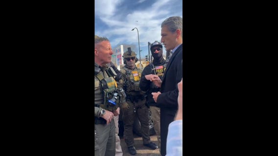 Evanston mayor confronts Border Patrol chief Greg Bovino, video shows