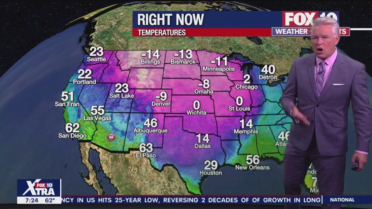 7PM Weather Forecast - 12/22/2022