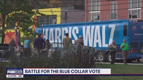 Harris, Trump in battle for the blue-collar vote