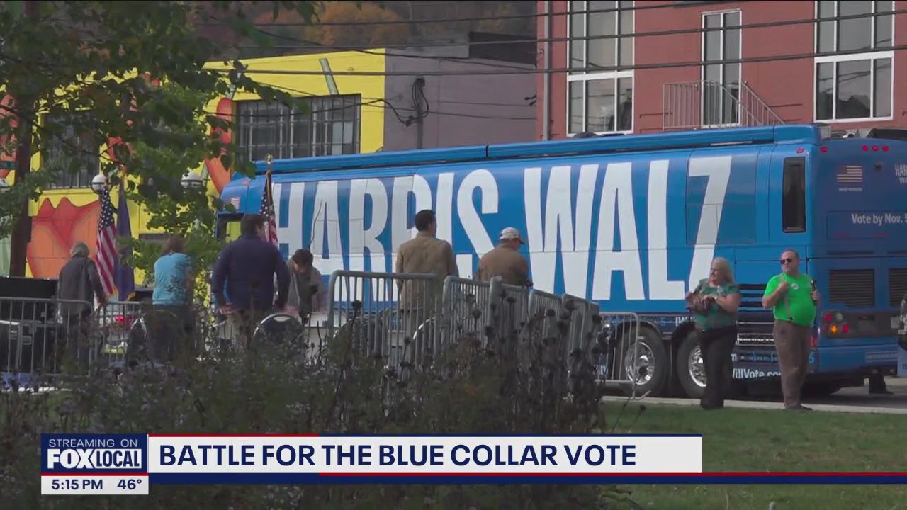 Harris, Trump in battle for the blue-collar vote