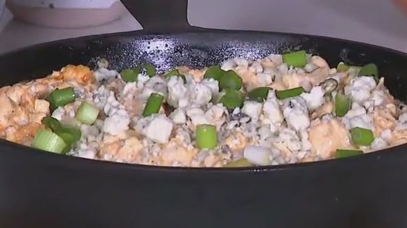 Turkey buffalo dip recipe from Tierra Neubaum