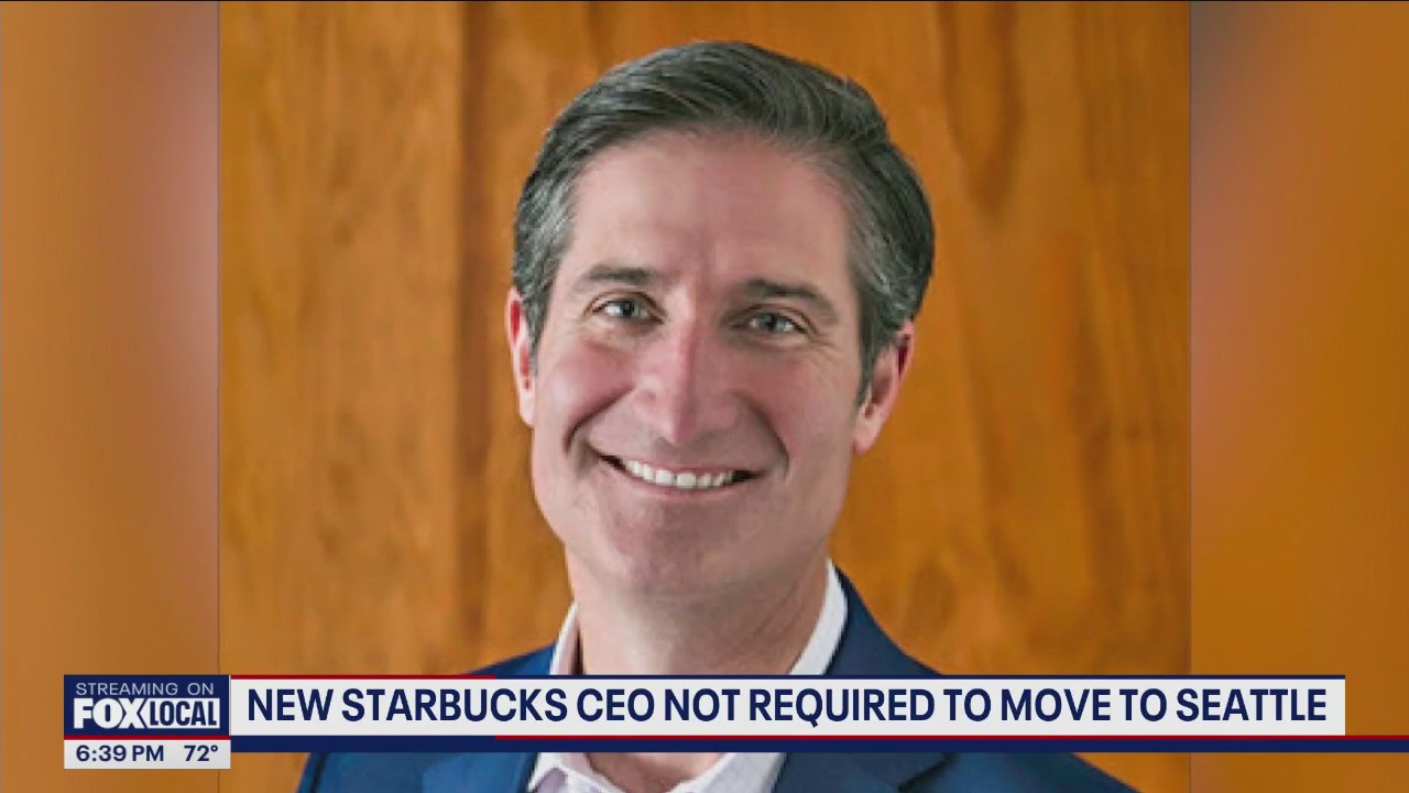 New Starbucks CEO not required to move to Seattle