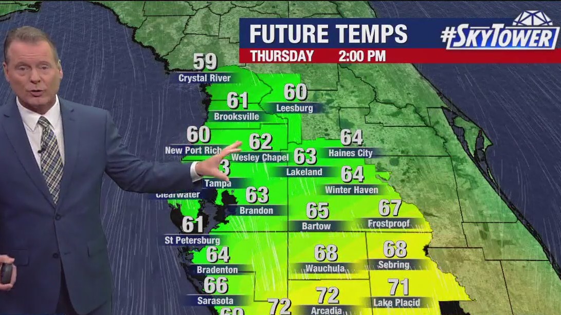 Tampa weather | Thursday forecast