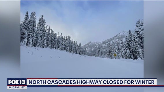 North Cascades Highway closed for the season