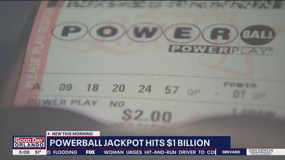 Powerball jackpot hits $1 billion