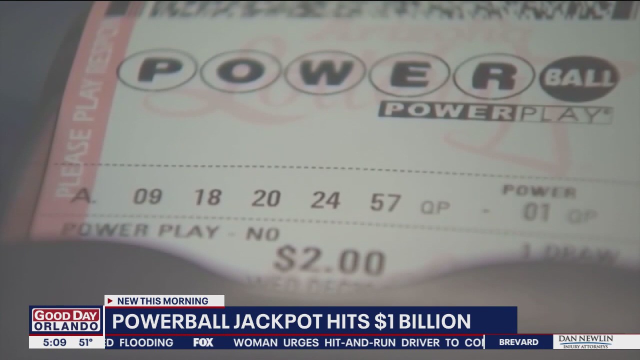 Powerball jackpot hits $1 billion