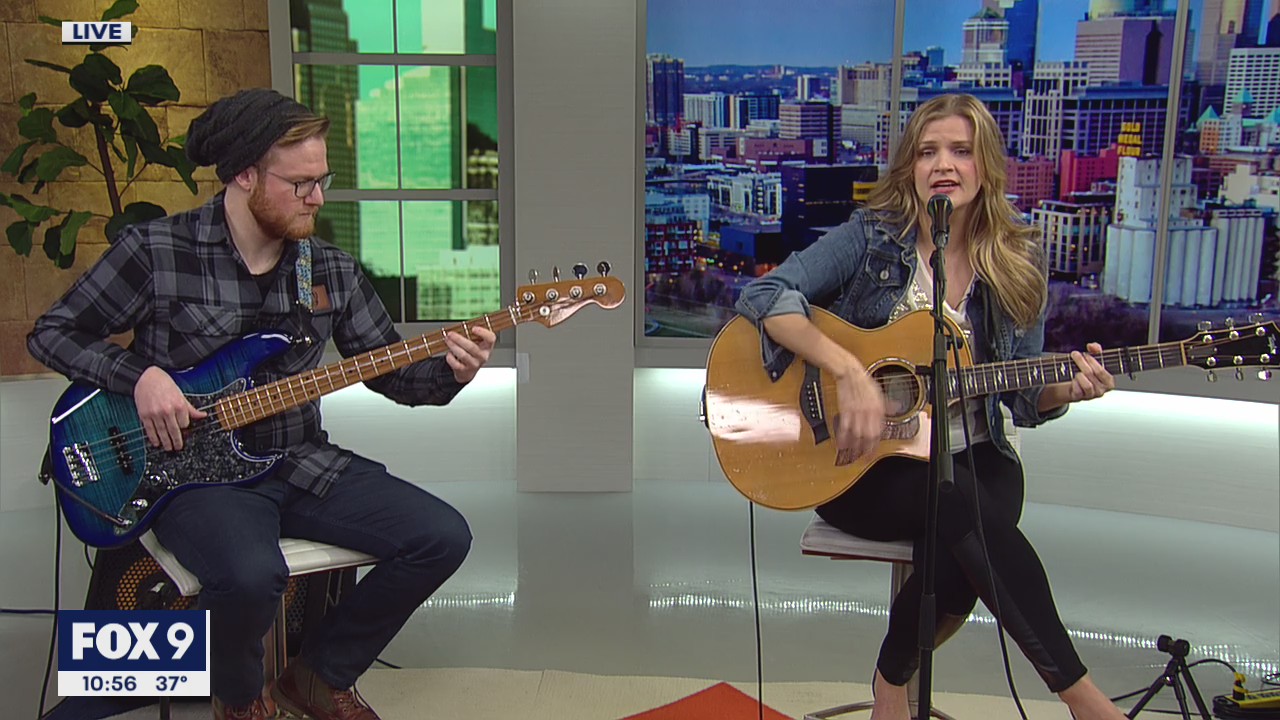 Dayna Koehn performs 'Invisible' on FOX 9 Morning News