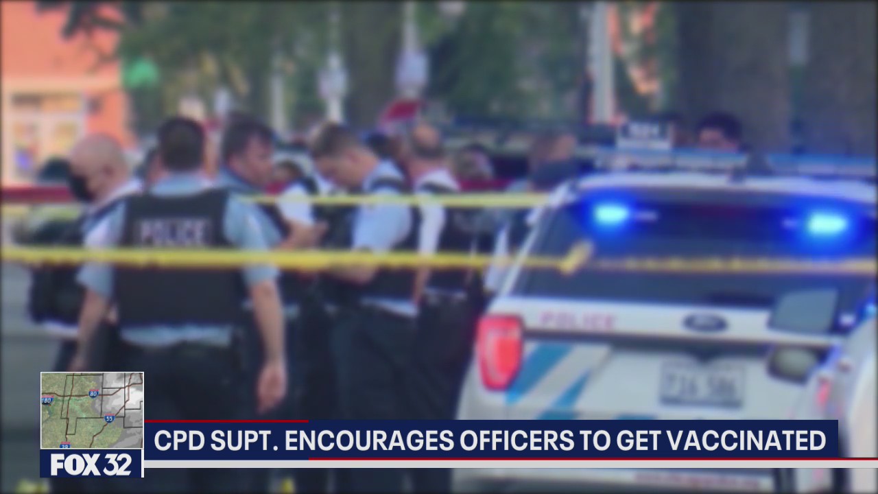 Chicago Police Supt. David Brown encourages officers to get vaccinated after ruling